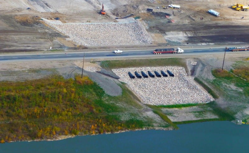 Syncrude East In-Pit Overflow Structure